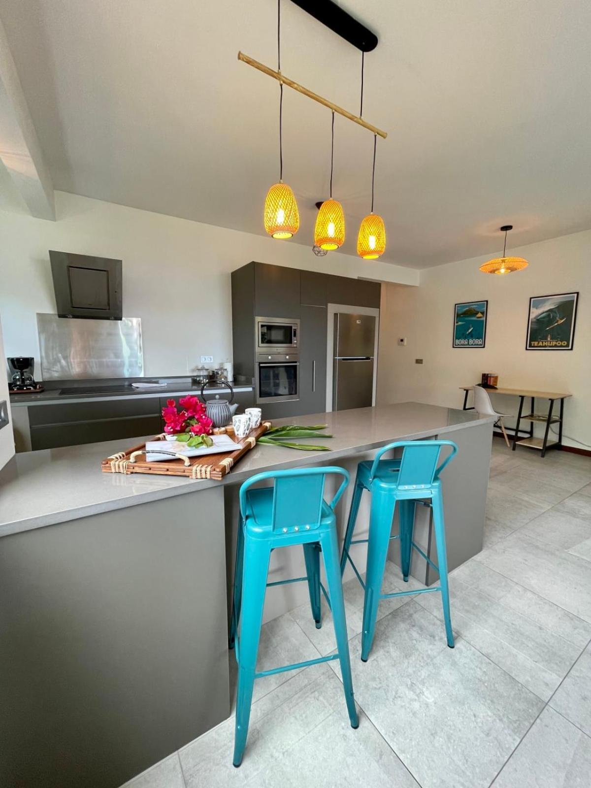 Manuia Luxury Apartment - Tahiti Punaauia -Wi-Fi Netflix Pool & Gym Dış mekan fotoğraf