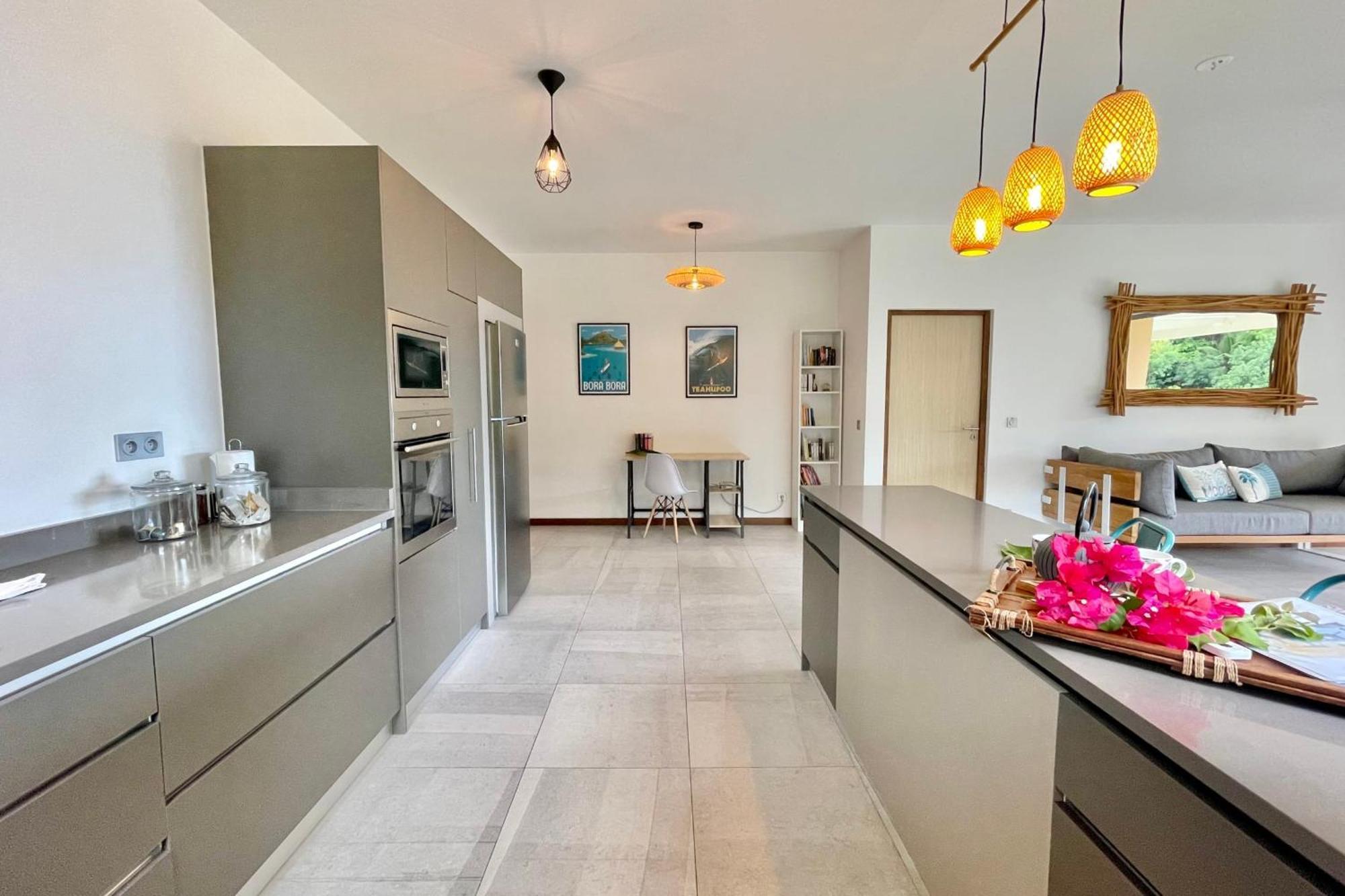 Manuia Luxury Apartment - Tahiti Punaauia -Wi-Fi Netflix Pool & Gym Dış mekan fotoğraf