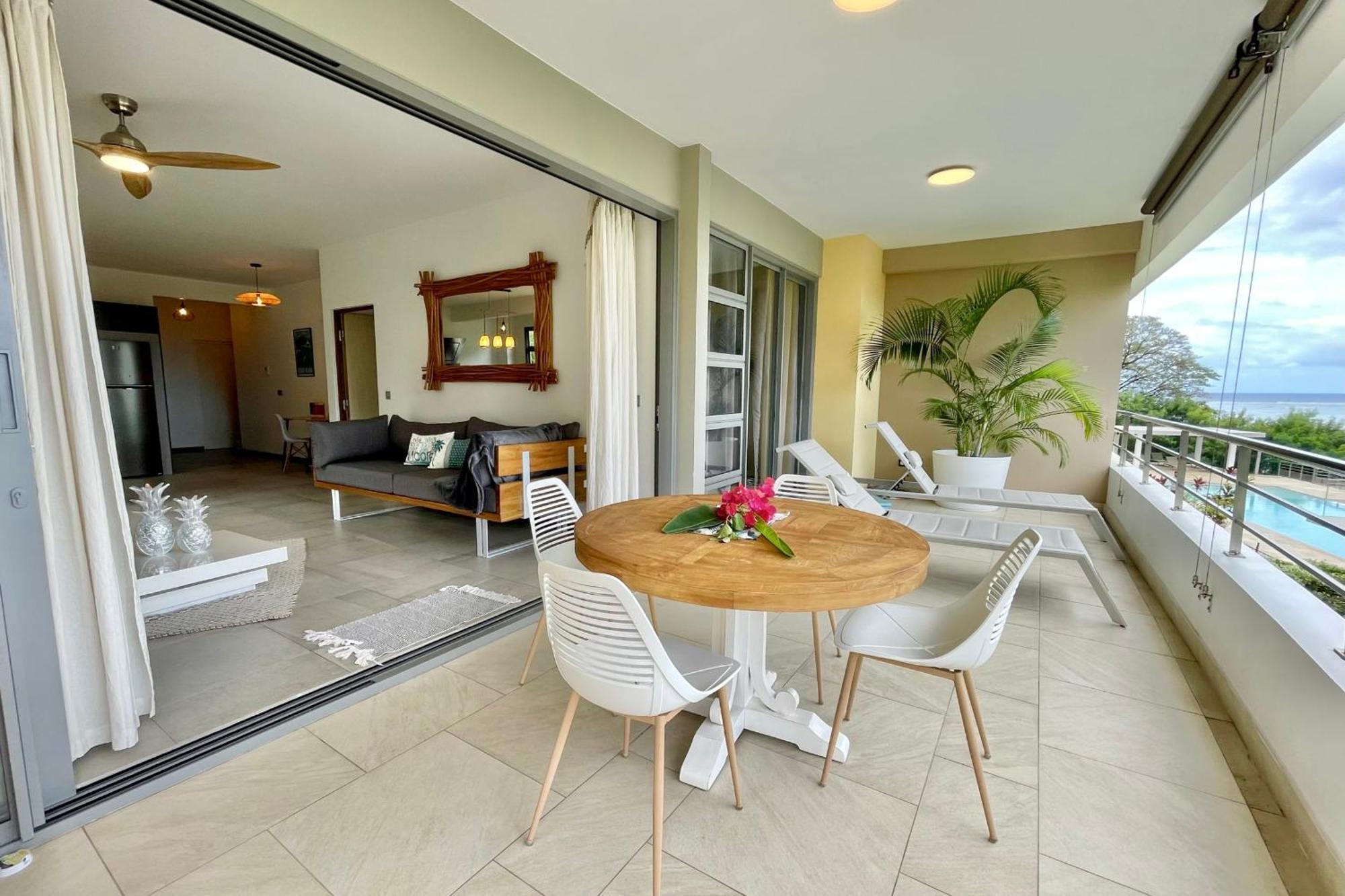 Manuia Luxury Apartment - Tahiti Punaauia -Wi-Fi Netflix Pool & Gym Dış mekan fotoğraf