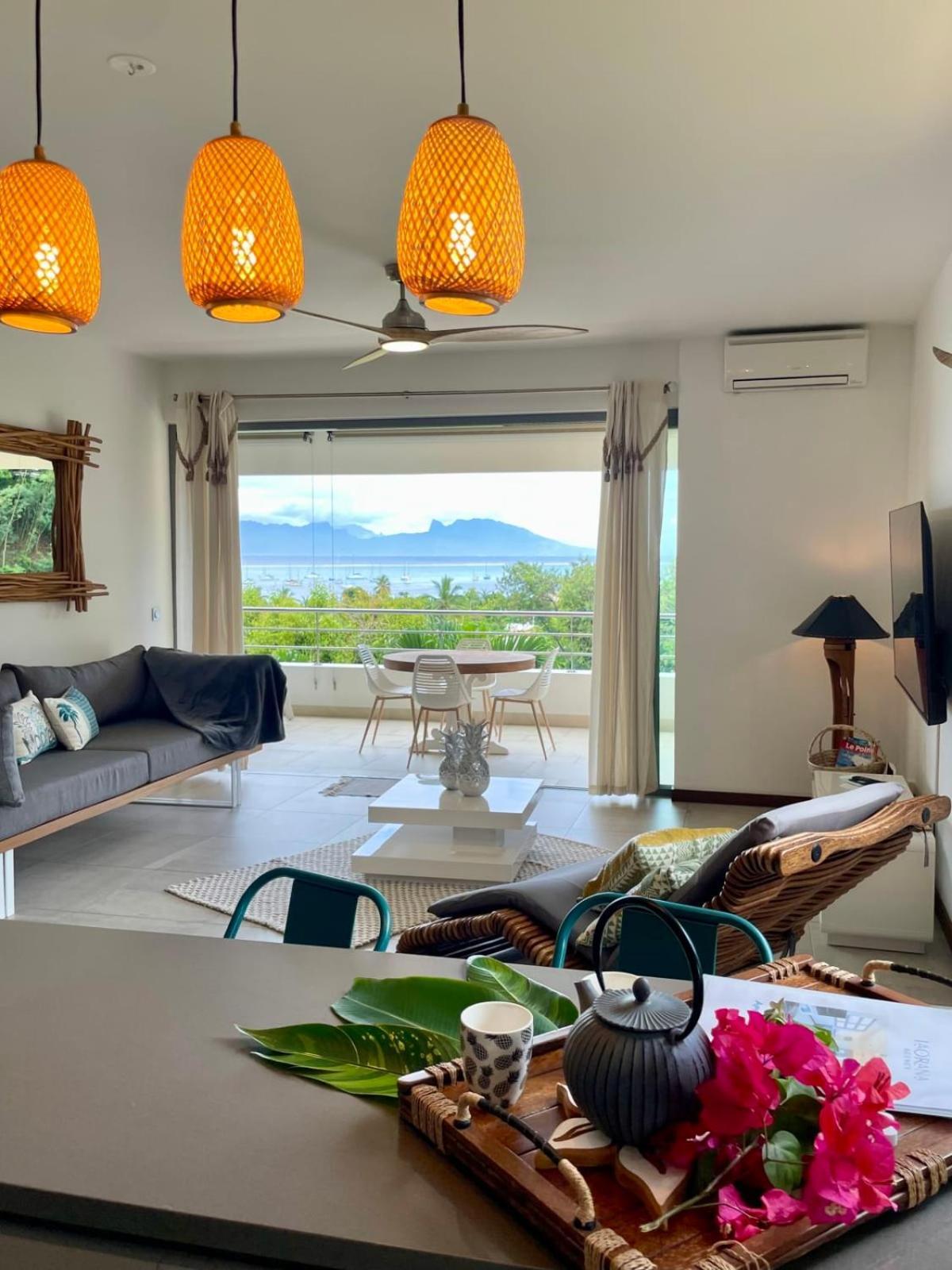 Manuia Luxury Apartment - Tahiti Punaauia -Wi-Fi Netflix Pool & Gym Dış mekan fotoğraf