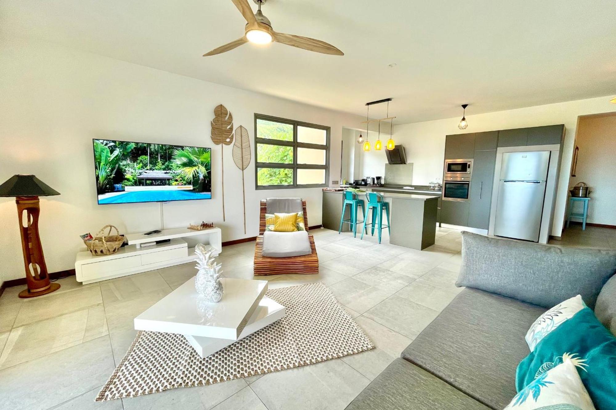 Manuia Luxury Apartment - Tahiti Punaauia -Wi-Fi Netflix Pool & Gym Dış mekan fotoğraf